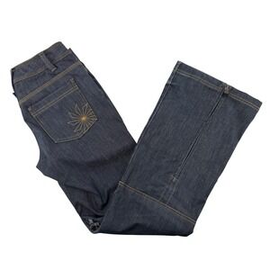 Athleta Dark Indigo Straight Leg Jeans